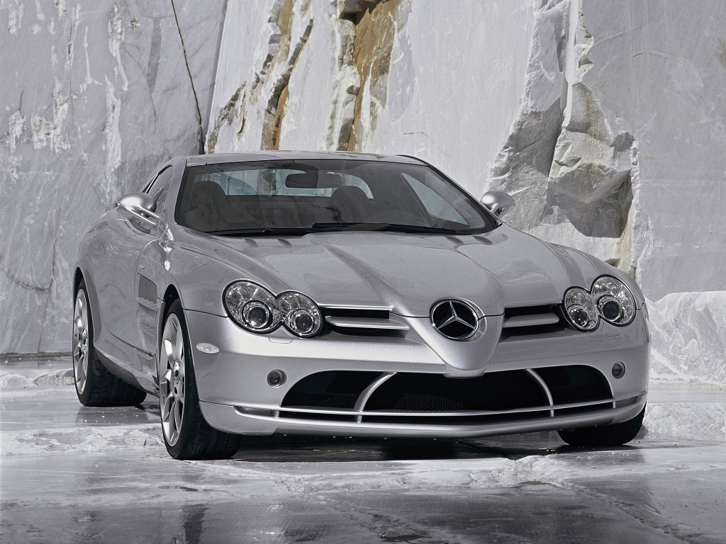 Mercedes SLR // Серебрянная мечта